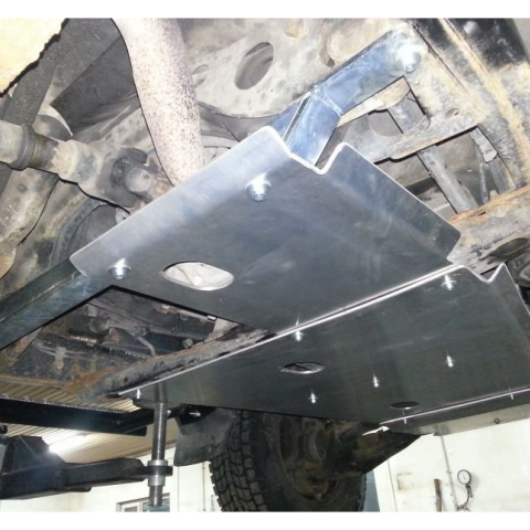 Komplet 3 osłon aluminiowych Toyota LC100